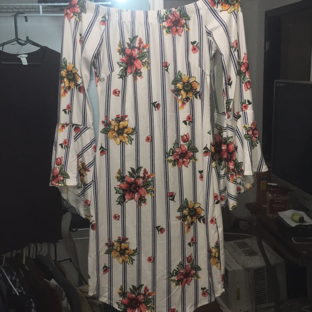 Off the shoulder dress